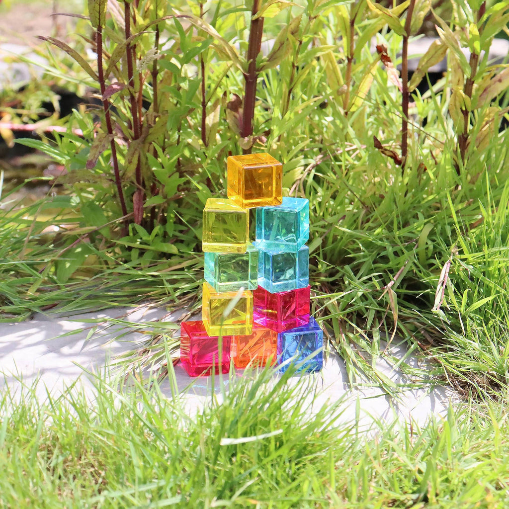 Gem Cubes  Stacking - Building - Gemstones
