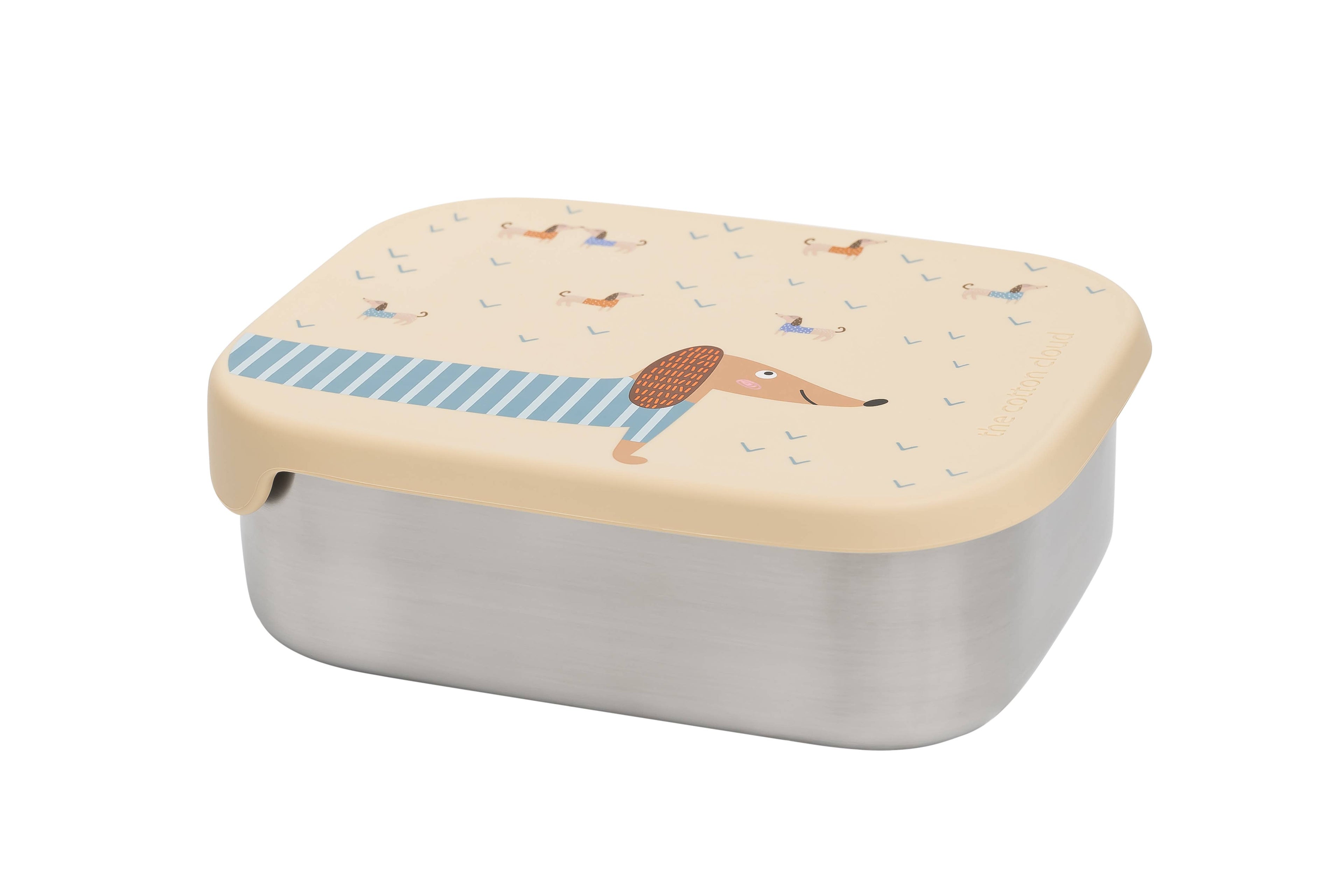 STAINLESS STEEL LUNCHBOX with compartments for KIDS Teckel