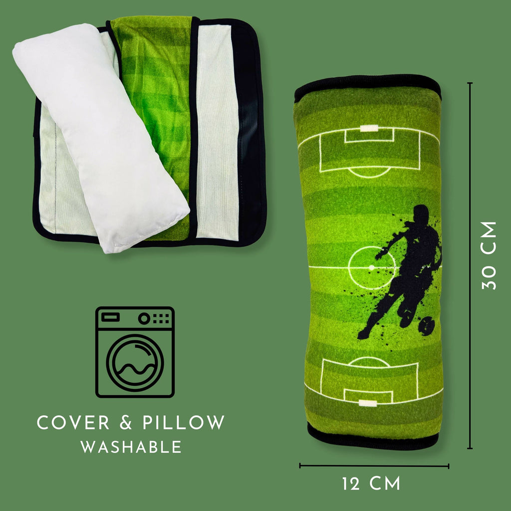 Car sleeping pillow soccer