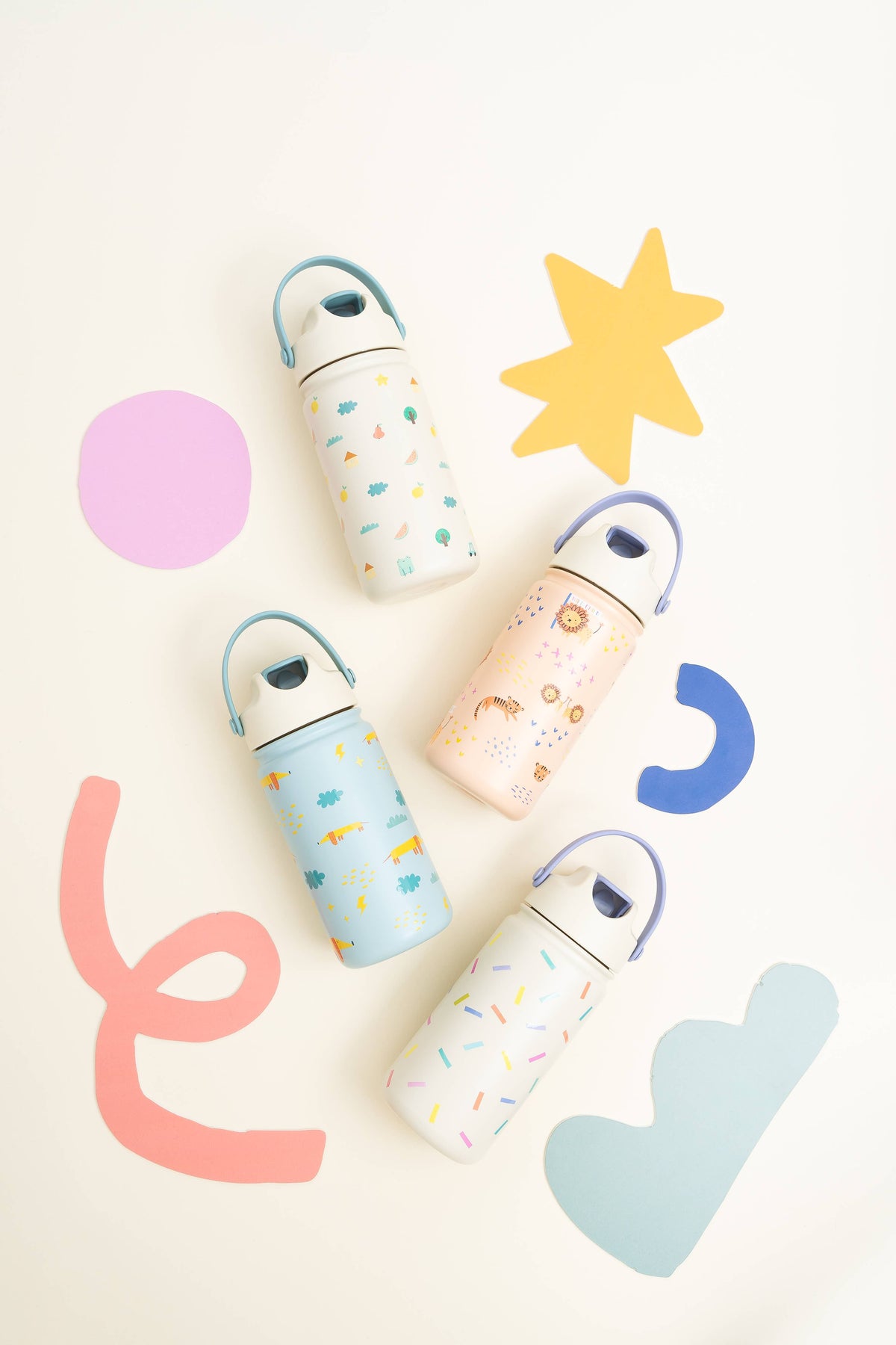 Insulated Stainless Steel Kids Bottle Rainbow