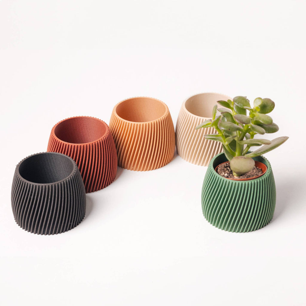 Small planters - Wood based - Plastic free - Vorte