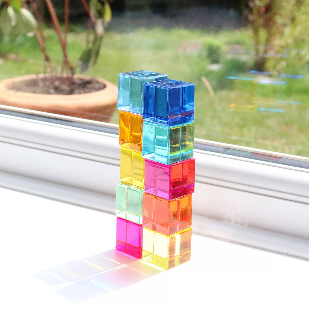 Gem Cubes  Stacking - Building - Gemstones
