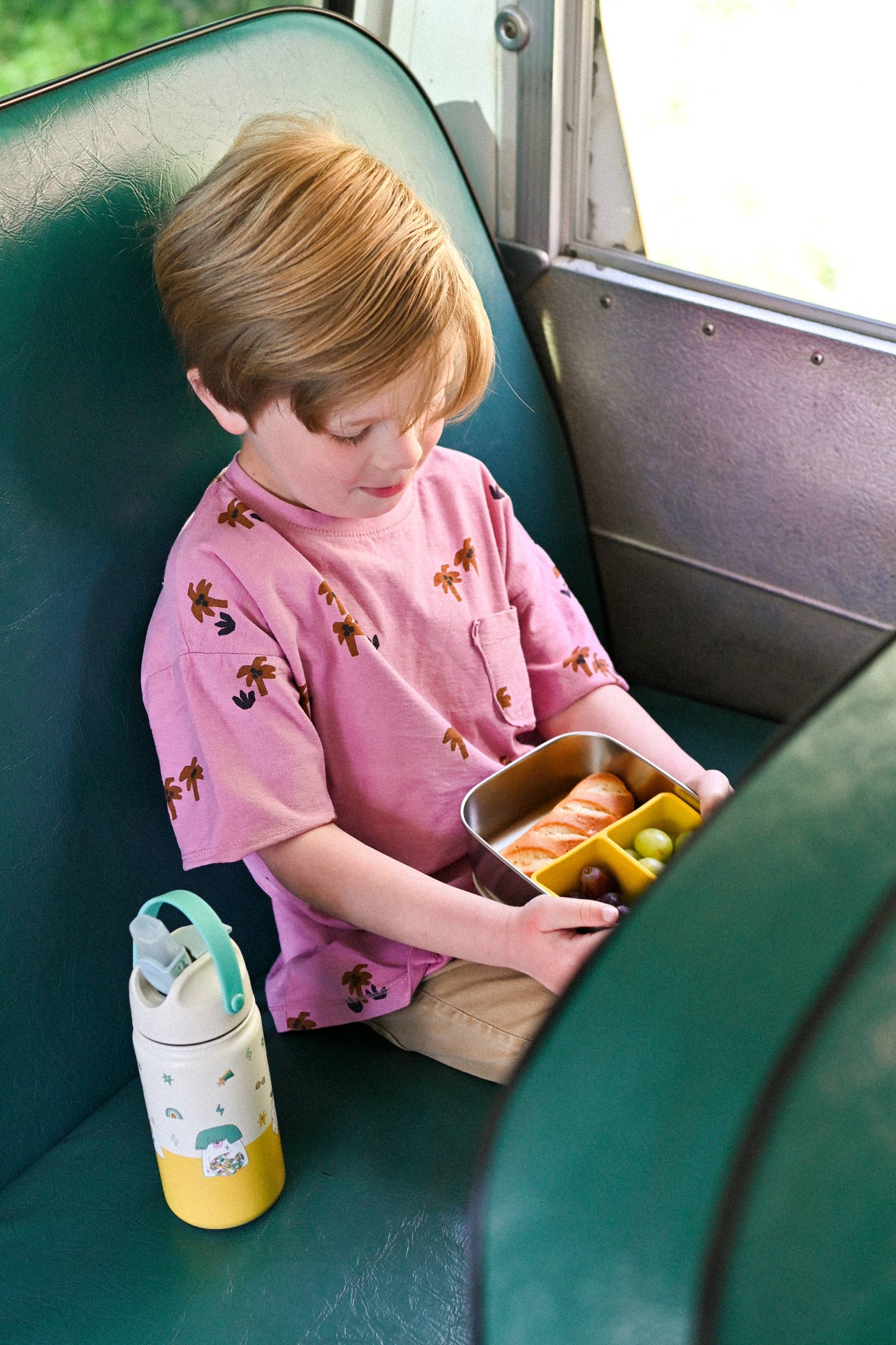 Insulated Stainless Steel Bottle for Kids Funky Dogs