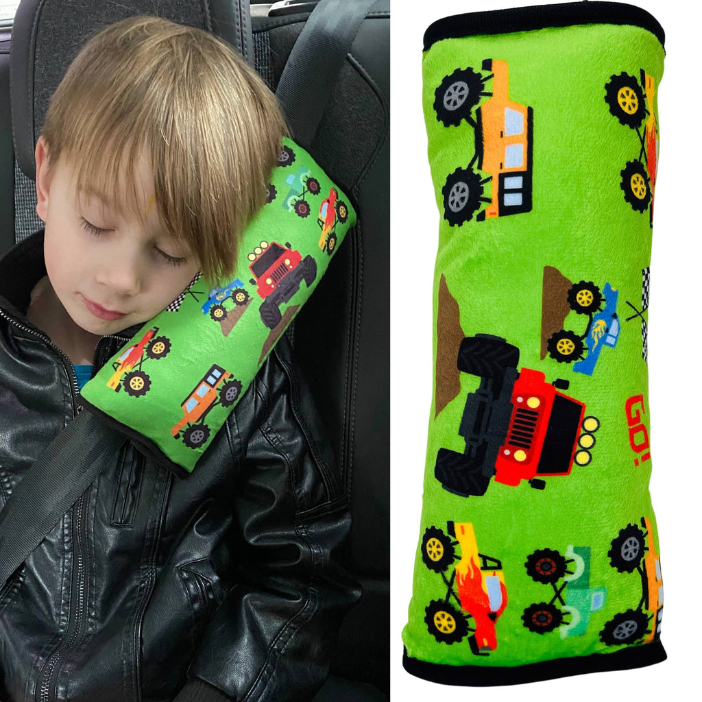Car Sleeping Pillow - Monster Truck