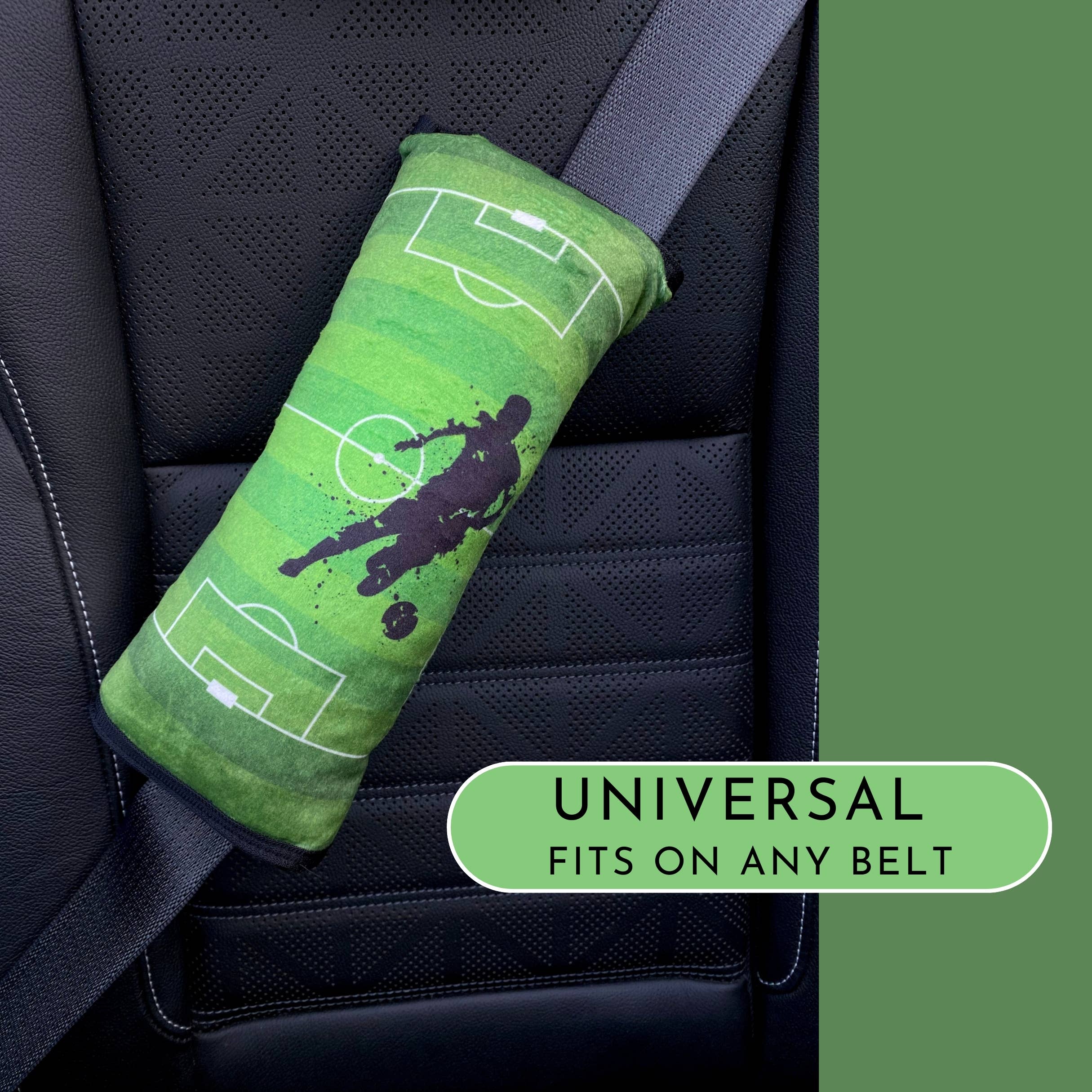 Car sleeping pillow soccer
