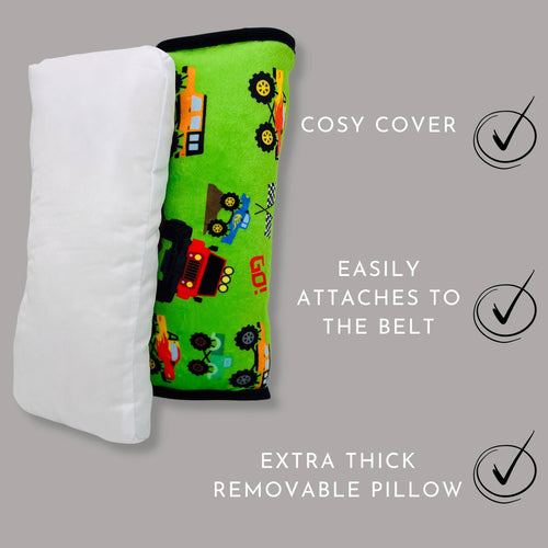 Car Sleeping Pillow - Monster Truck