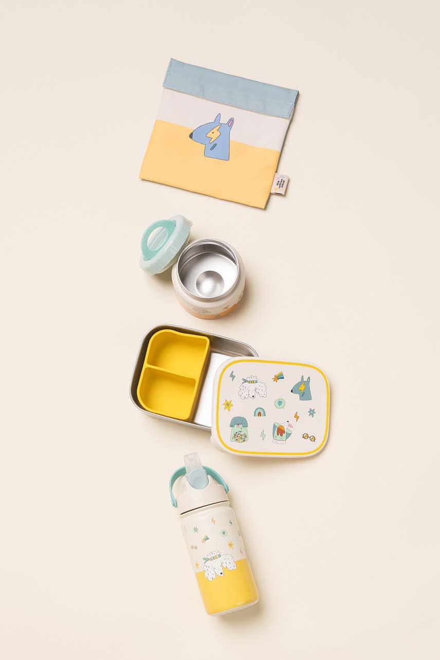 Insulated Stainless Steel Bottle for Kids Funky Dogs