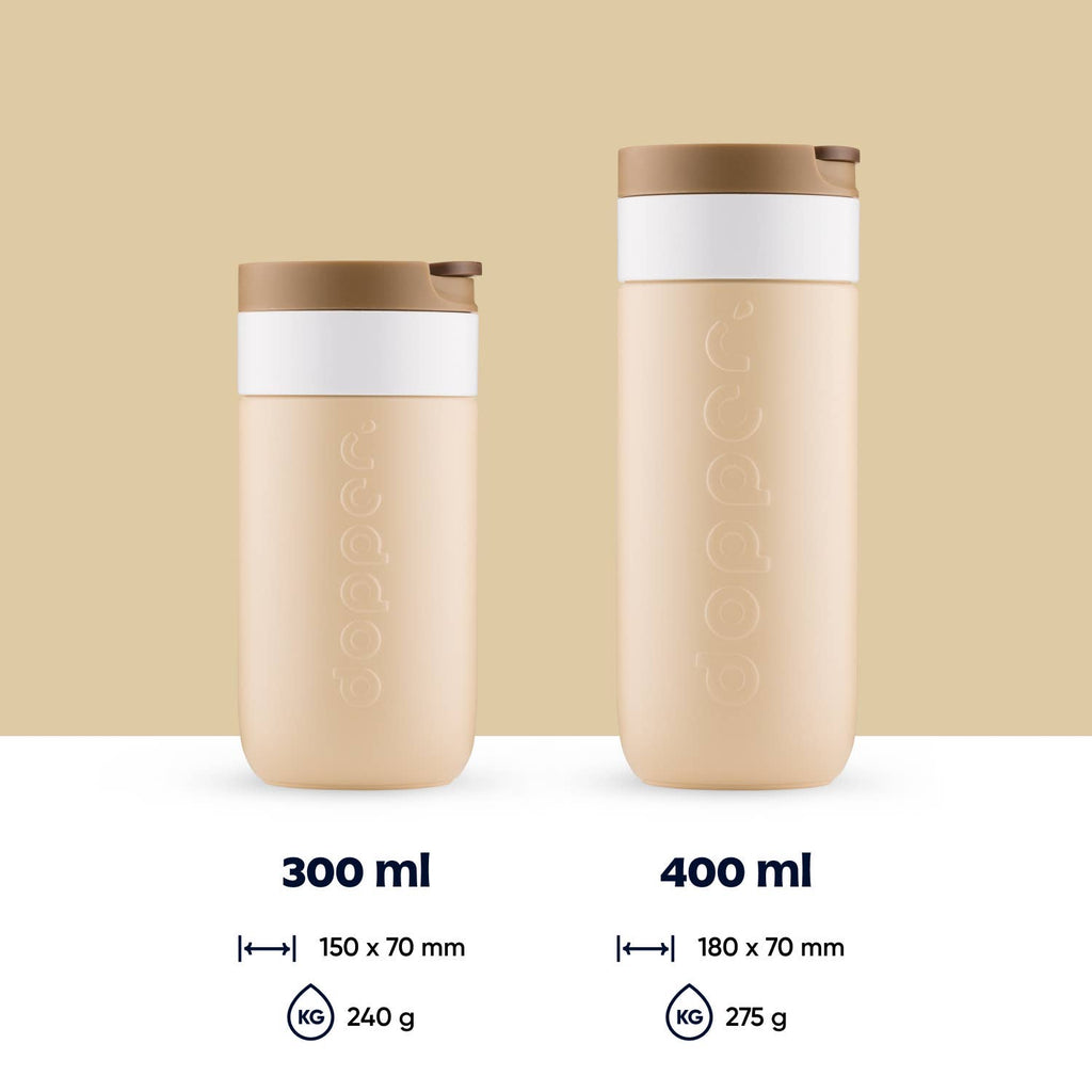 Dopper Travel Mug 400 ml - Earthy Brown