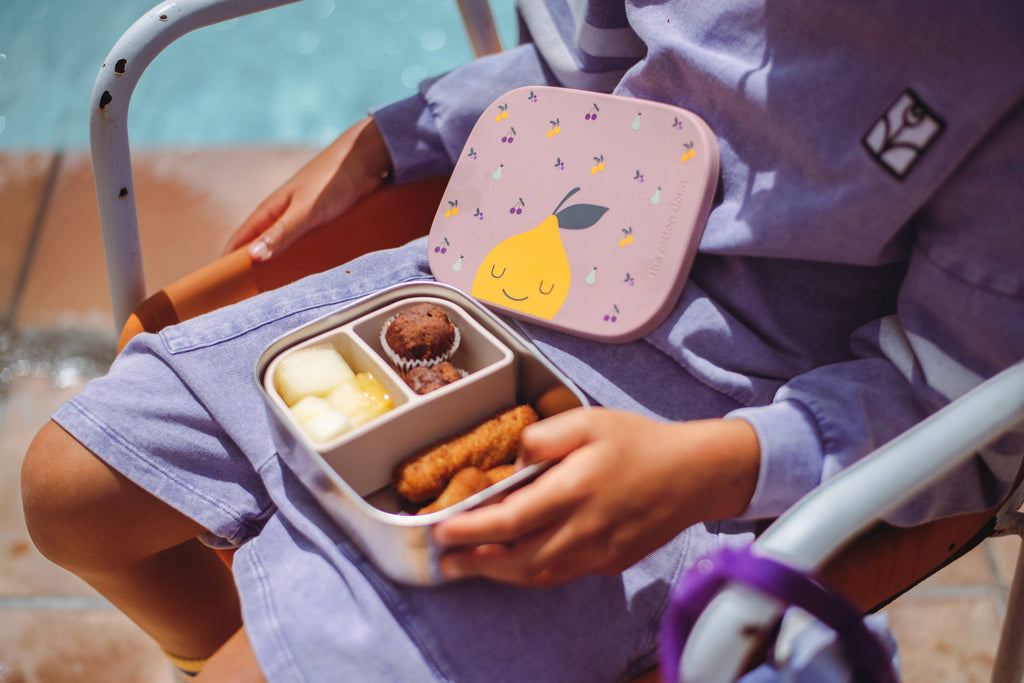 STAINLESS STEEL LUNCHBOX with compartments for KIDS Teckel