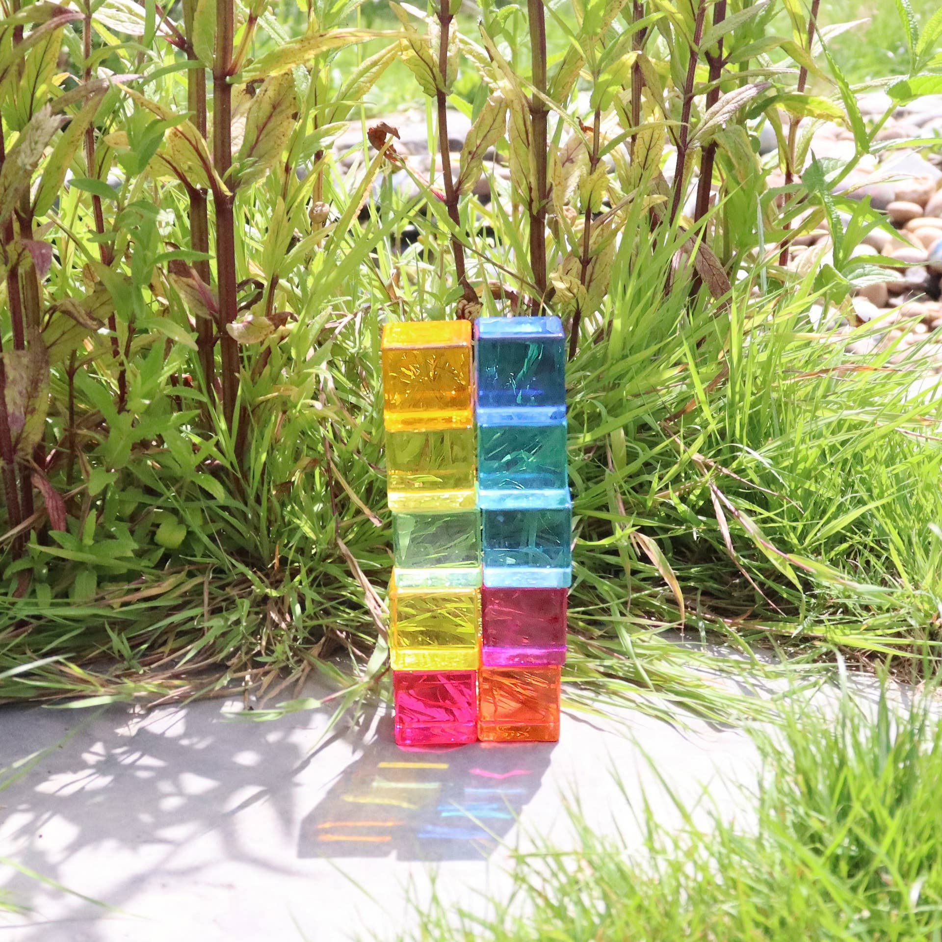 Gem Cubes  Stacking - Building - Gemstones
