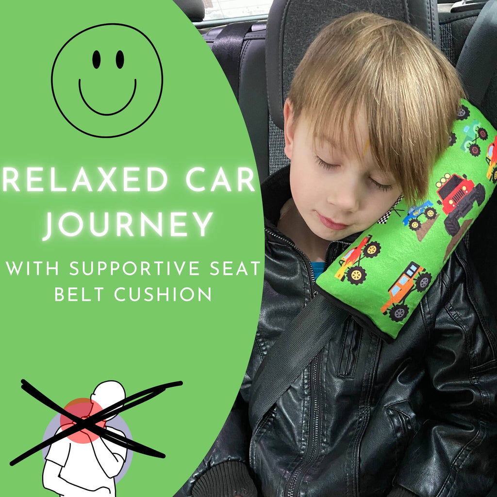 Car Sleeping Pillow - Monster Truck