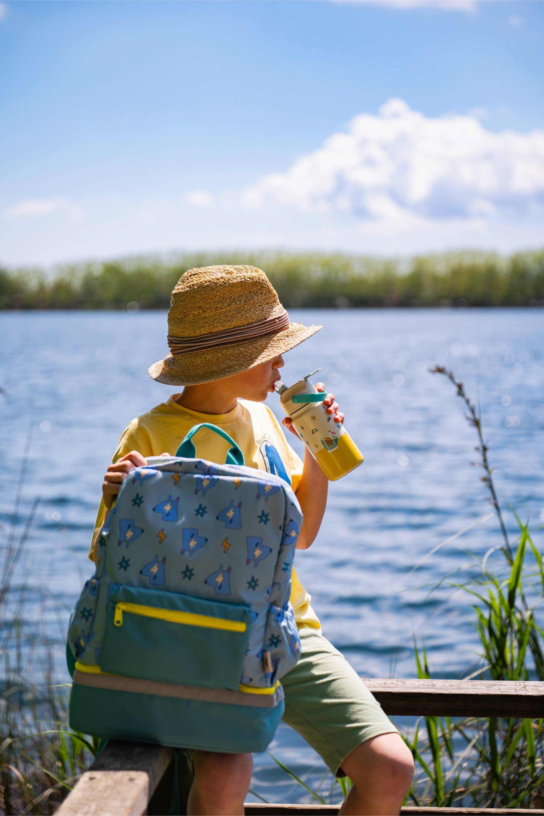 Insulated Stainless Steel Bottle for Kids Funky Dogs