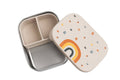 STAINLESS STEEL LUNCHBOX with compartments for KIDS Rainbow